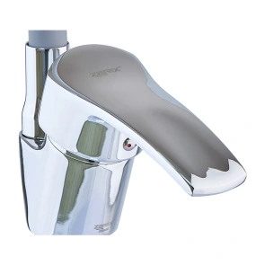 Змішувач для кухНі Zerix YUB 279 Reflector Gray із сірим гнучким виливом (ZX4654) №3