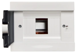 Корпус модульний пластиковий, 6 модулів, вбудований, серії UBox