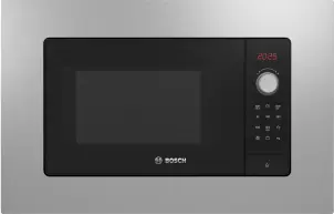 Микроволновая печь Bosch встроенная, 25л, электр. рул., 800Вт, гриль, дисплей, нержавеющая сталь №2