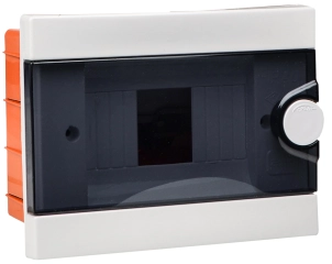 Корпус модульный пластиковый, 6 модулей, встроенный, серии UBox №4