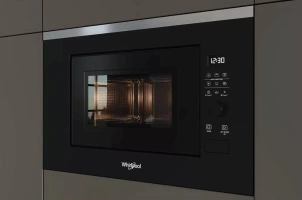Микроволновая печь Whirlpool встроенная, 20л, электронное упр., 800Вт, дисплей, черный №3