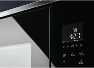 Микроволновая печь Electrolux встроенная, 17л, электрон. управление, 700Вт, дисплей, черный №5