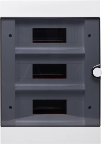 Корпус модульный пластиковый, 36 модулей, встроенный, серии UBox №3