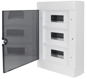Корпус модульный пластиковый, 36 модулей, навесной, серии UBox №4