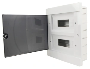 Корпус модульный пластиковый, 24 модуля, встроенный, серии UBox №3