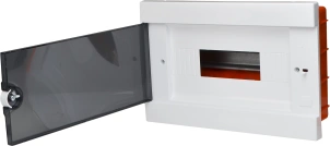 Корпус модульний пластиковий, 12 модулів, вбудований, серії UBox №2