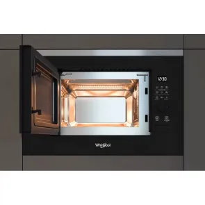 Микроволновая печь Whirlpool встроенная, 20л, электронное упр., 800Вт, дисплей, черный №7