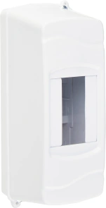 Корпус модульный пластиковый, 2 модуля, навесной, без дверцы, серии UBox №4
