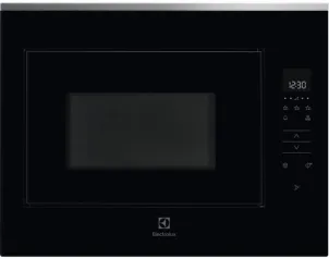 Микроволновая печь Electrolux встроенная, 25л, электрон. управление, 900Вт, дисплей, черный №1