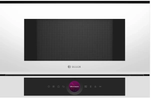 Микроволновая печь Bosch встроенная, 20л, электр. управляющий, 900Вт, дисплей, белый №1