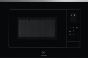 Микроволновая печь Electrolux встроенная, 25л, электрон. управление, 900Вт, гриль, дисплей, черный №1