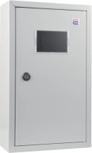 Корпус учета металлический 12 модулей 1фл, навесной IP31, серии UBox