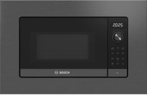 Микроволновая печь Bosch встроенная, 20л, электр. упр., 800Вт, дисплей, черный-нержавейка №6