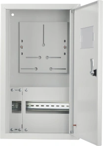 Корпус учета металлический 12 модулей 1фл, навесной IP31, серии UBox №3