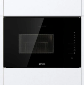 Микроволновая печь Gorenje встраиваемая, 25л, электр. управл., 900Вт, гриль, дисплей, инвертор, черный №4