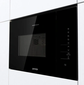 Микроволновая печь Gorenje встраиваемая, 25л, электр. управл., 900Вт, гриль, дисплей, инвертор, черный №5