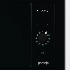 Микроволновая печь Gorenje встраиваемая Simplicity, 23л, мех. управл., 900Вт, гриль, дисплей, черный №6