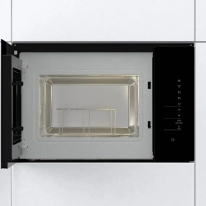 Микроволновая печь Gorenje встраиваемая, 25л, электр. управл., 900Вт, гриль, дисплей, инвертор, черный №7