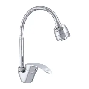 Змішувач для кухНі Zerix YUB 135 з рефлективним виливом (ZX2948) №1