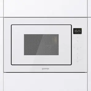 Микроволновая печь Gorenje встраиваемая, 25л, электр. управл., 900Вт, гриль, дисплей, приготовление на нескольких уровнях, белый №2
