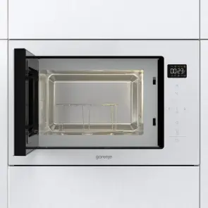 Микроволновая печь Gorenje встраиваемая, 25л, электр. управл., 900Вт, гриль, дисплей, приготовление на нескольких уровнях, белый №5