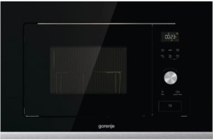 Микроволновая печь Gorenje встраиваемая, 20л, электр. управл., 800Вт, гриль, дисплей, черный №1