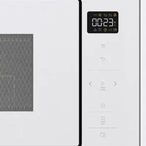 Микроволновая печь Gorenje встраиваемая, 25л, электр. управл., 900Вт, гриль, дисплей, приготовление на нескольких уровнях, белый №7