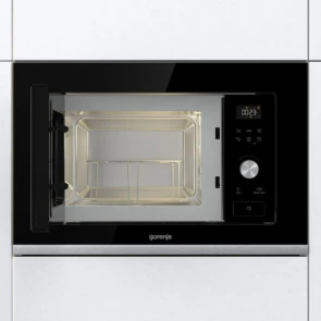 Микроволновая печь Gorenje встраиваемая, 20л, электр. управл., 800Вт, гриль, дисплей, черный №3