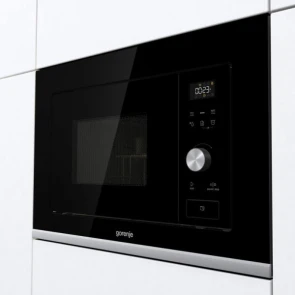 Микроволновая печь Gorenje встраиваемая, 20л, электр. управл., 800Вт, гриль, дисплей, черный №5