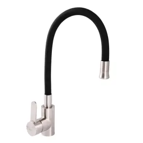 Смеситель Для кухни Zerix LR74004-2 с черным гибким изливом (LL1202) №1