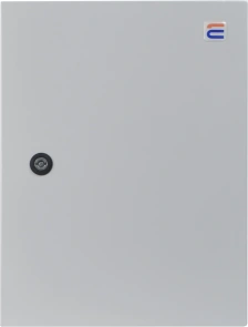 Корпус з монтажною панеллю металевий 40*30*15, IP54, серії UBox №2