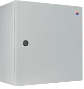 Корпус з монтажною панеллю металевий 40*40*20, IP31, серії UBox №1