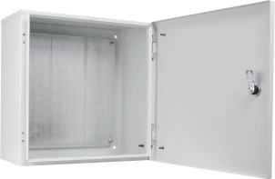 Корпус з монтажною панеллю металевий 40*40*20, IP31, серії UBox №2