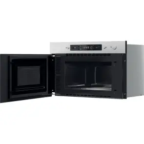 Микроволновая печь Whirlpool встроенная, 22л, электронное упр., 750Вт, гриль, дисплей, нерж №5