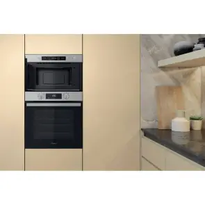 Микроволновая печь Whirlpool встроенная, 22л, электронное упр., 750Вт, гриль, дисплей, нерж №7