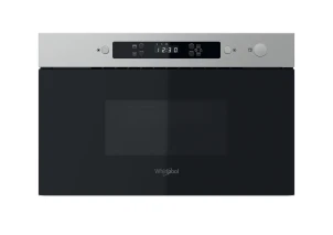 Мікрохвильова піч Whirlpool вбудована, 22л, електронне упр., 750Вт, дисплей, нерж №1