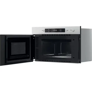 Мікрохвильова піч Whirlpool вбудована, 22л, електронне упр., 750Вт, дисплей, нерж №4
