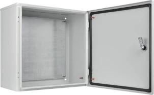 Корпус з монтажною панеллю металевий 40*40*25, IP54, серії UBox №1