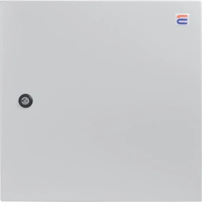 Корпус з монтажною панеллю металевий 40*40*25, IP54, серії UBox №3