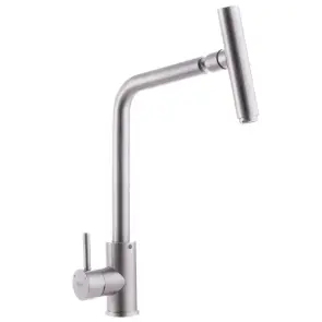 Смеситель Для кухни из нерж. стали SUS304 Zerix SUS-017 (ZX3143) №1