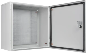 Корпус з монтажною панеллю металевий 40*40*25, IP54, серії UBox №5