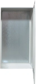 Корпус с монтажной панелью металлический 120*80*40, IP54, серии UBox №3