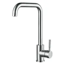 Змішувач для кухНі з нерж. сталі SUS304 Zerix LUX-011-G (ZX4873)