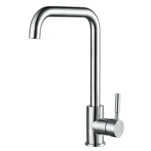 Змішувач для кухНі з нерж. сталі SUS304 Zerix LUX-011-G (ZX4873) №1