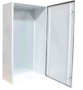 Корпус с монтажной панелью металлический 120*80*40, IP54, серии UBox №4