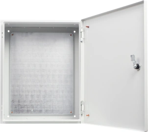 Корпус з монтажною панеллю металевий 50*40*25, IP31, серії UBox №2