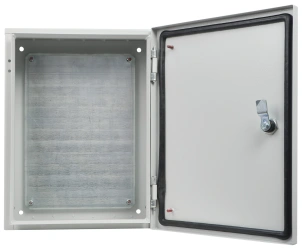 Корпус с монтажной панелью металлический 40*30*25, IP54, серии UBox №3