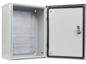 Корпус с монтажной панелью металлический 40*30*25, IP54, серии UBox №4
