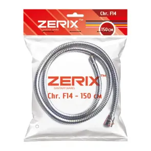Шланг Для кухни Zerix Chr.F14 (150 см) (ZX2622) №2