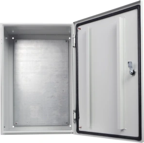 Корпус с монтажной панелью металлический 60*40*30, IP54, серии UBox №3